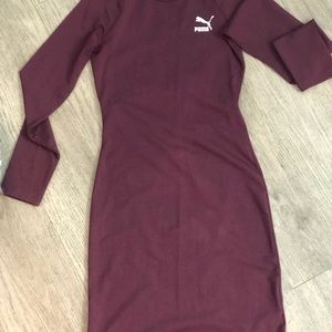 PUMA dress/burgundy